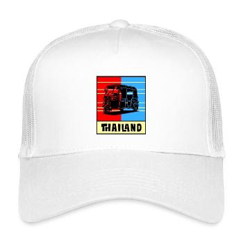 Thailand Tuk Tuk Design - Kids’ Trucker Cap - white - Front