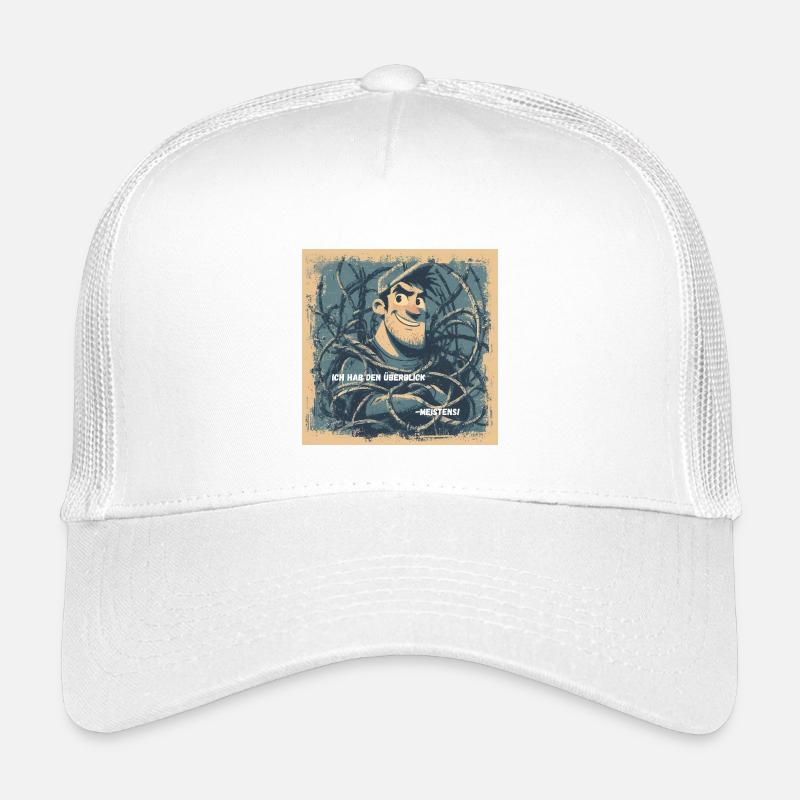 Morgens unter Hochspannung - Kinder Trucker-Cap - Weiß