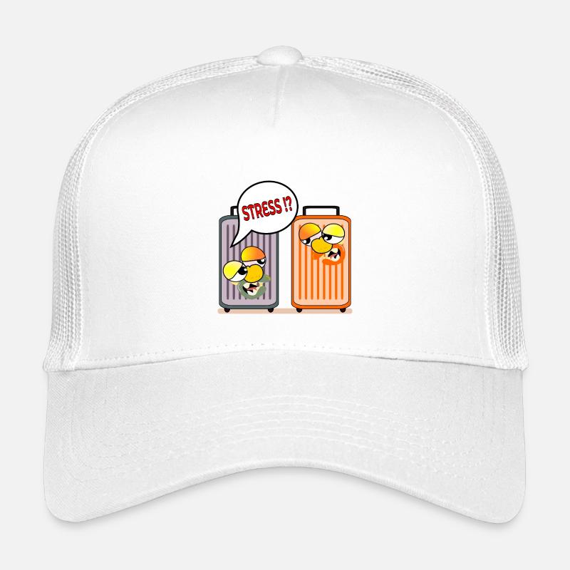 VALISE DE VACANCES STRESS VACANCES Casquette trucker enfant