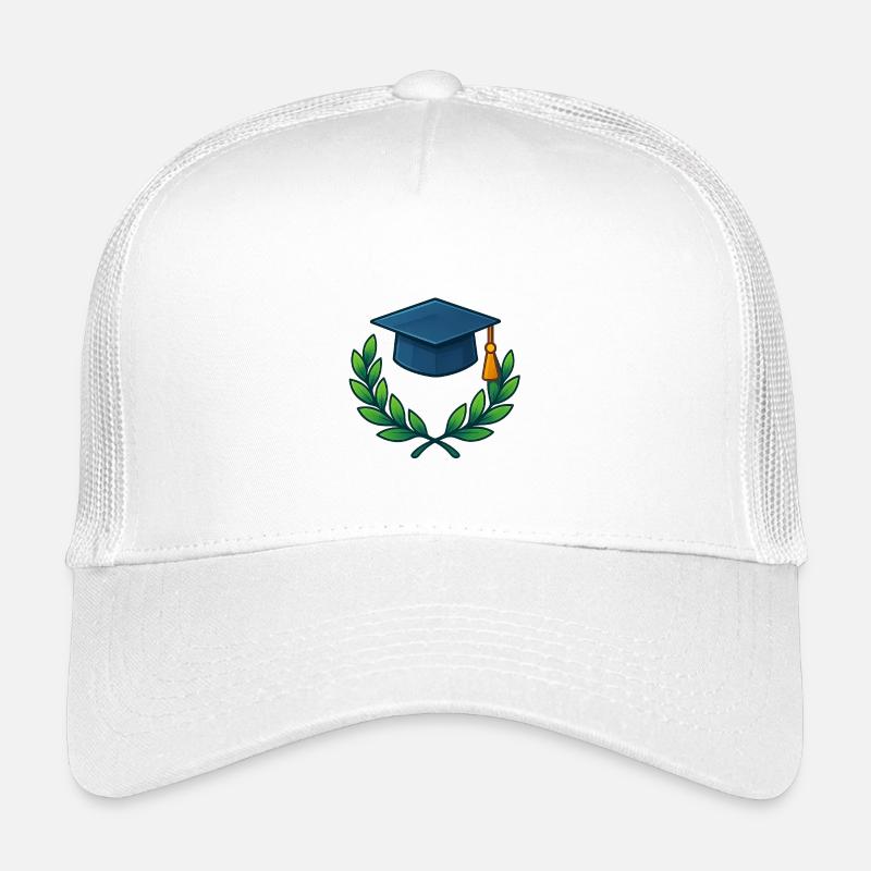 Diplôme académique Conception de couronnes Casquette trucker enfant