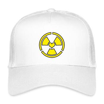 Rayonnement d’amour - Casquette trucker enfant - blanc - Devant