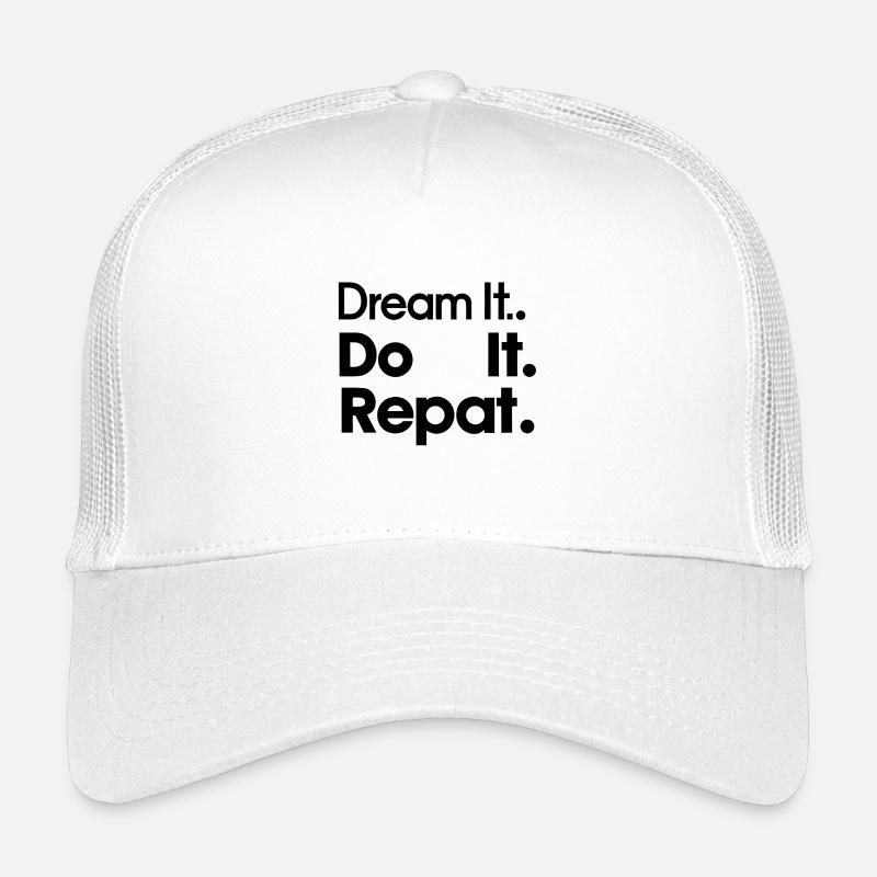 Himmlische Mondphasen Stickerei Design - Kinder Trucker-Cap - Weiß