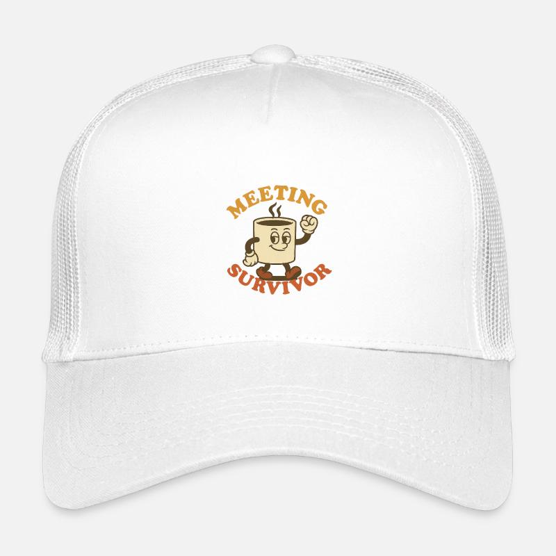 Treffen mit Überlebenden - Kinder Trucker-Cap - Weiß
