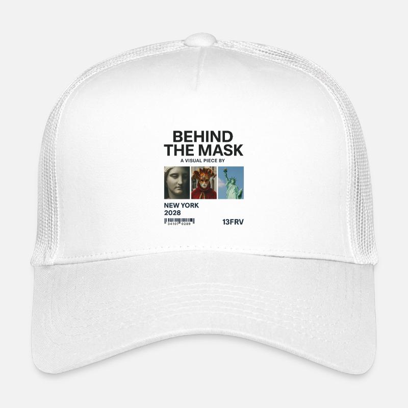Derrière le masque : New York 2028 Casquette trucker enfant