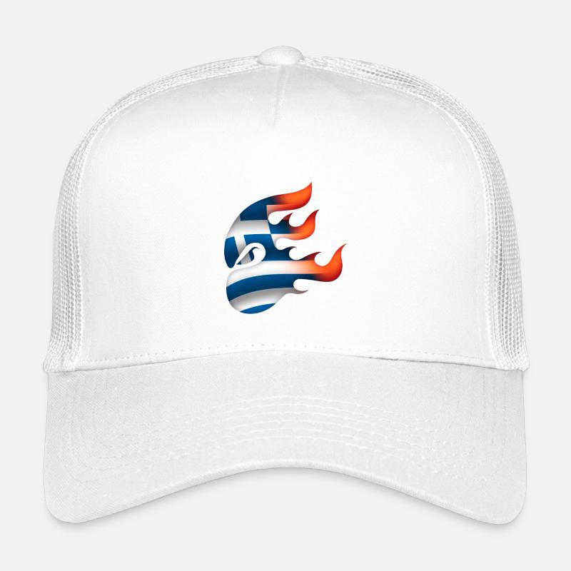 Flag of Greece - Greece - Ninja Kids’ Trucker Cap