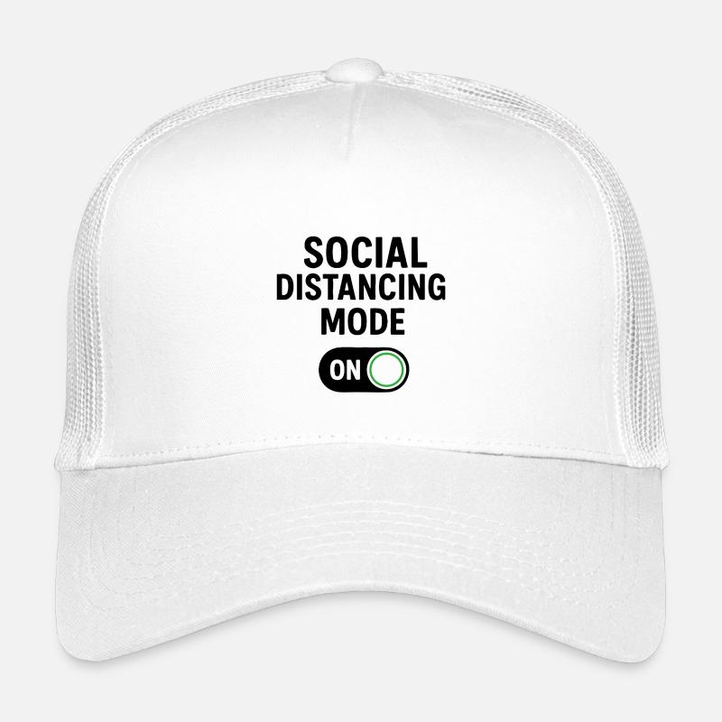 Mode de distanciation sociale activé Casquette trucker enfant