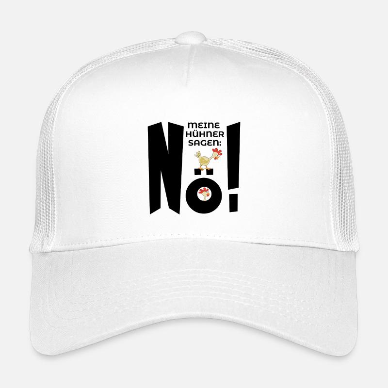 ABSAGE NEIN NÖ HÜHNER Kinder Trucker-Cap