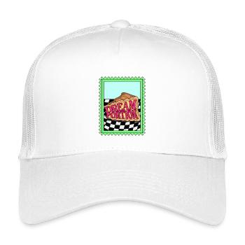 TRAUM-PORTION - Kinder Trucker-Cap - Weiß - Vorne
