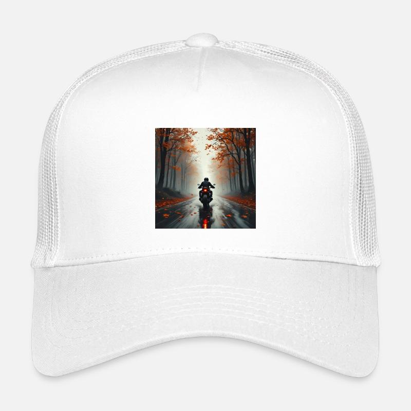 Ride The Fall - Kinder Trucker-Cap - Weiß