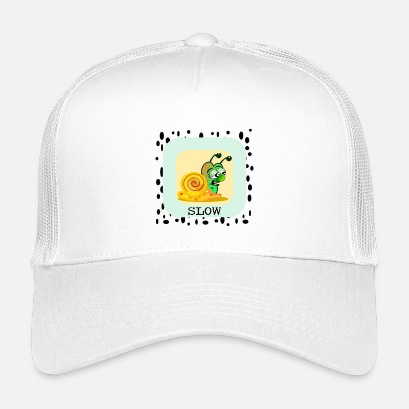 SLOW SNAIL Kids’ Trucker Cap