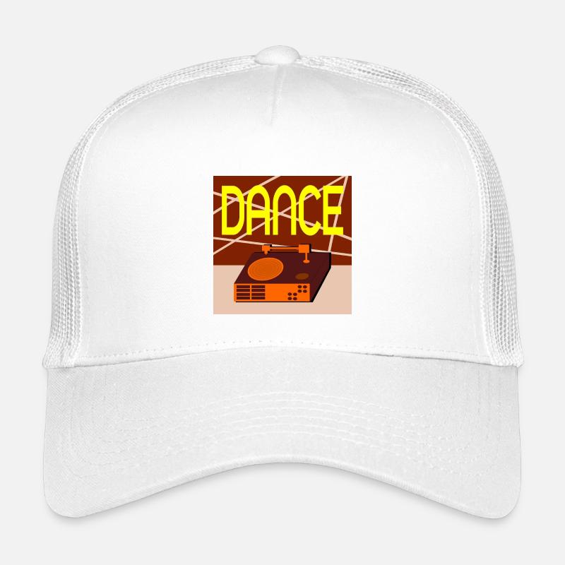 VINYL RECORD MUSIC RETRO DANCING Kids’ Trucker Cap