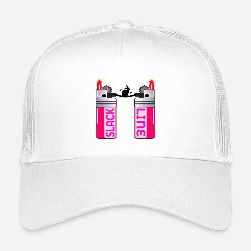 RABBIT SLACKLINING LIGHTER Kids’ Trucker Cap