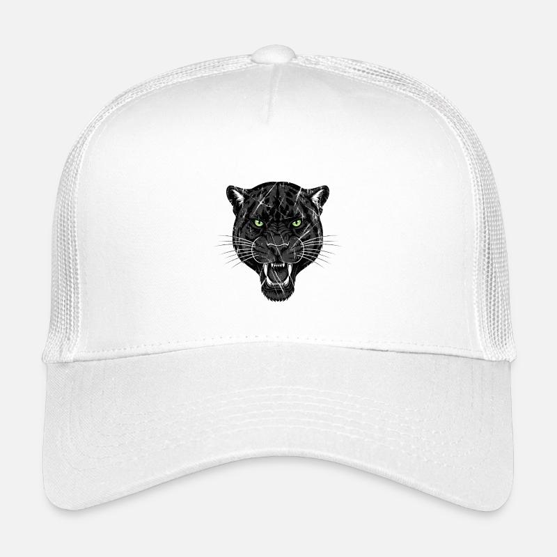 Panter - Kinder Trucker-Cap - Weiß