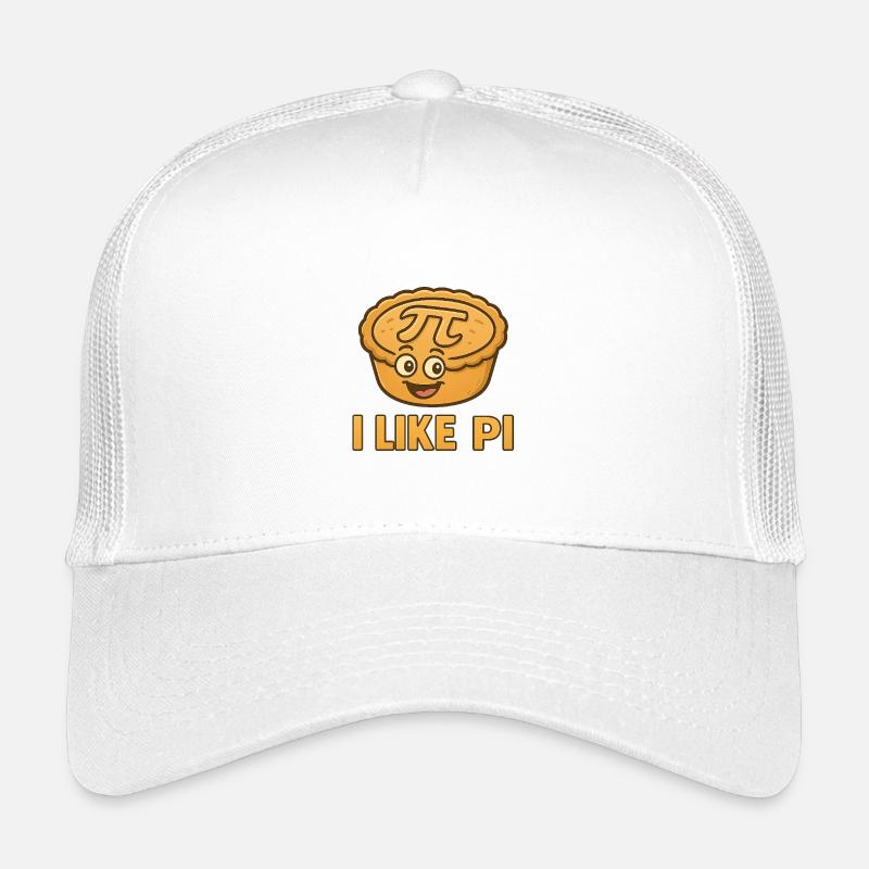 Pi-Kuchen mit lustigem Gesicht Kinder Trucker-Cap