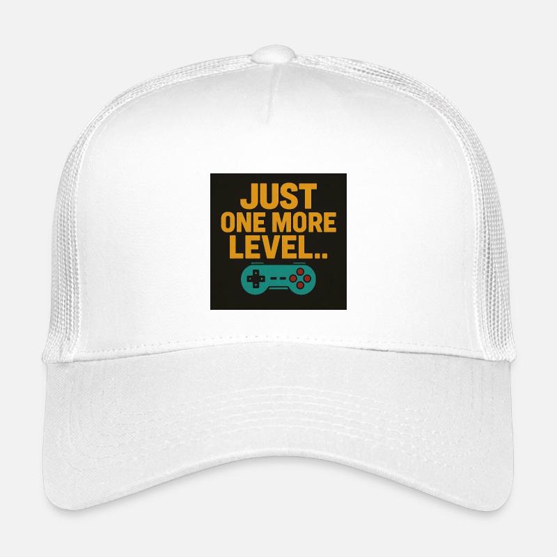 Dicton de motivation pour le jeu avec manette Casquette trucker enfant