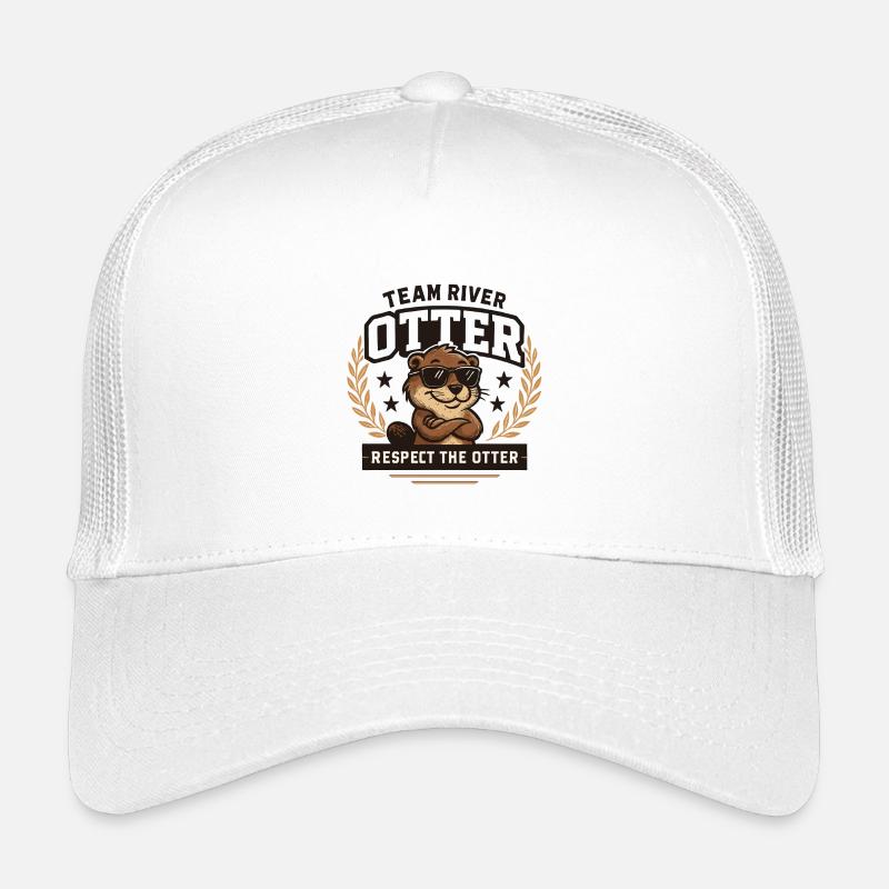 River Otter Team - Respektiere den Otter Kinder Trucker-Cap
