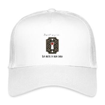 Lucky Ladybug - Kids’ Trucker Cap - white - Front