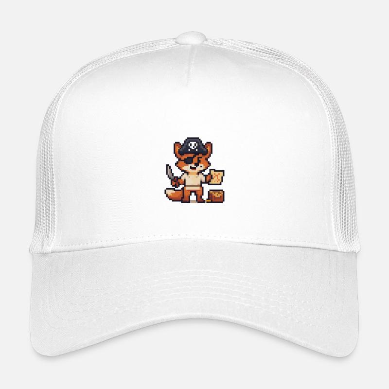 Marcel Seibt - Kinder Trucker-Cap - Weiß