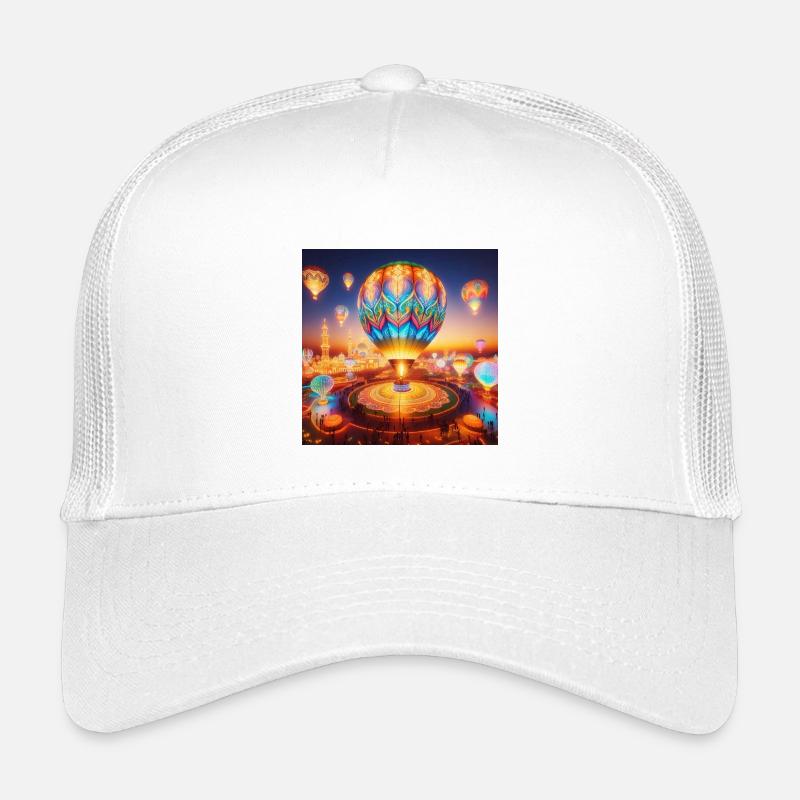 Ätherischer lumineszierender Heißluftballon Kinder Trucker-Cap