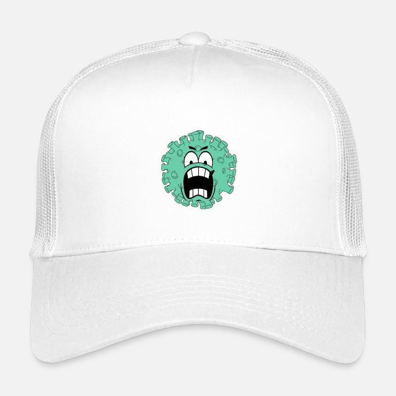 Green Creature - monstre de dessin animé amusant Casquette trucker enfant