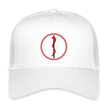 Äskulapstab - Kinder Trucker-Cap - Weiß - Vorne