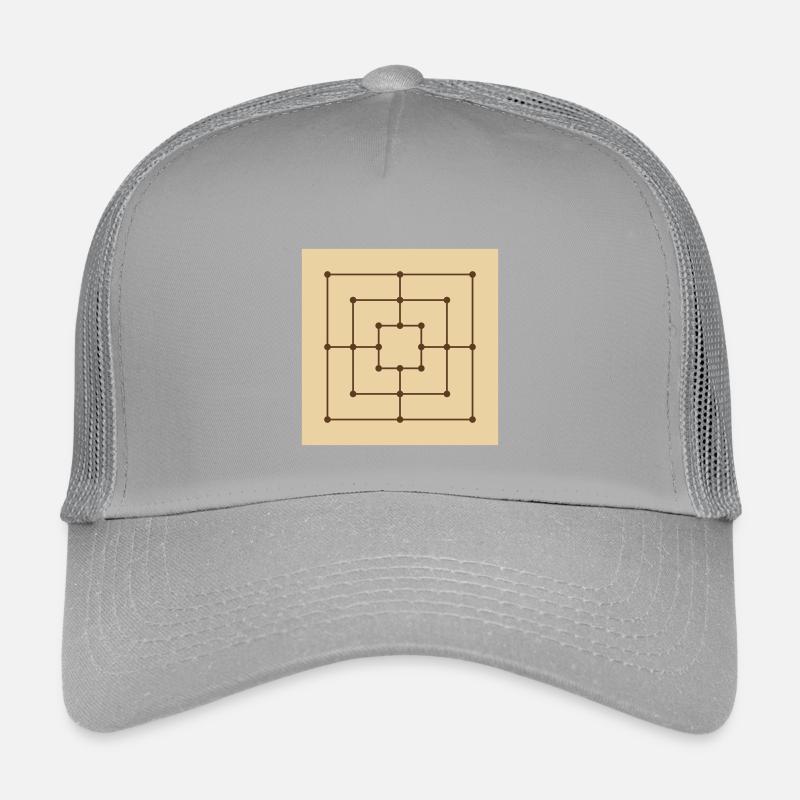 Mill Game Board Kids’ Trucker Cap