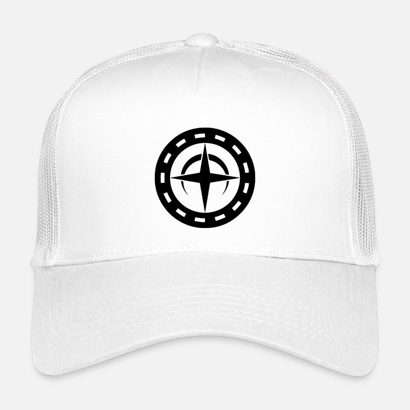 Celestial Compass Crop Circle Art Kids’ Trucker Cap