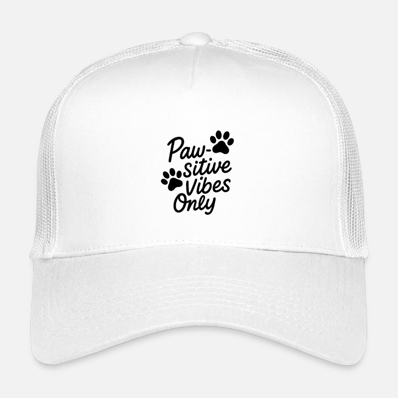 Paw sitive - Kinder Trucker-Cap - Weiß