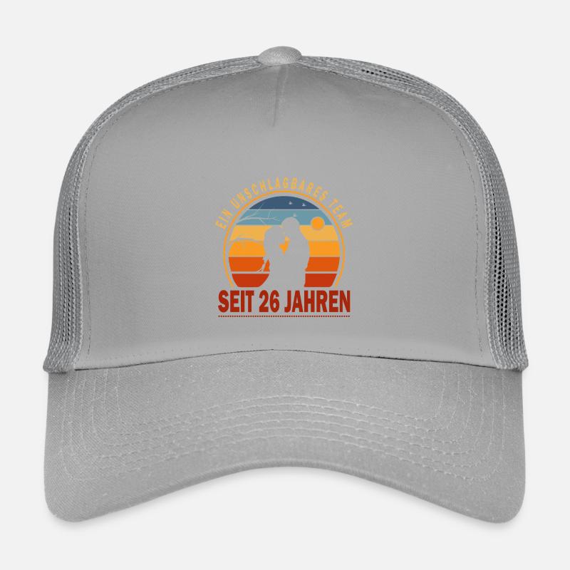 26 ans de relation Anniversaire de mariage Casquette trucker enfant