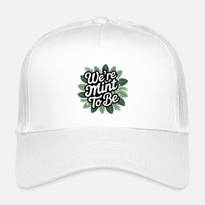 Wunderliche botanische Bestätigung, wir sind Mint to Be Kinder Trucker-Cap