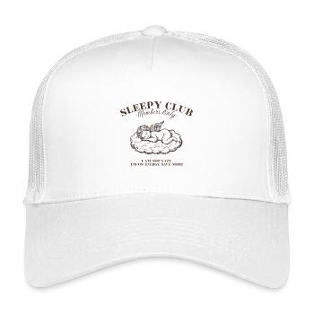 Sleepy Angels Club – Vintage Cherub Shirt - Kids’ Trucker Cap - white - Front