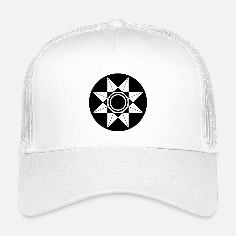 Celestial Star Schematic Kids’ Trucker Cap