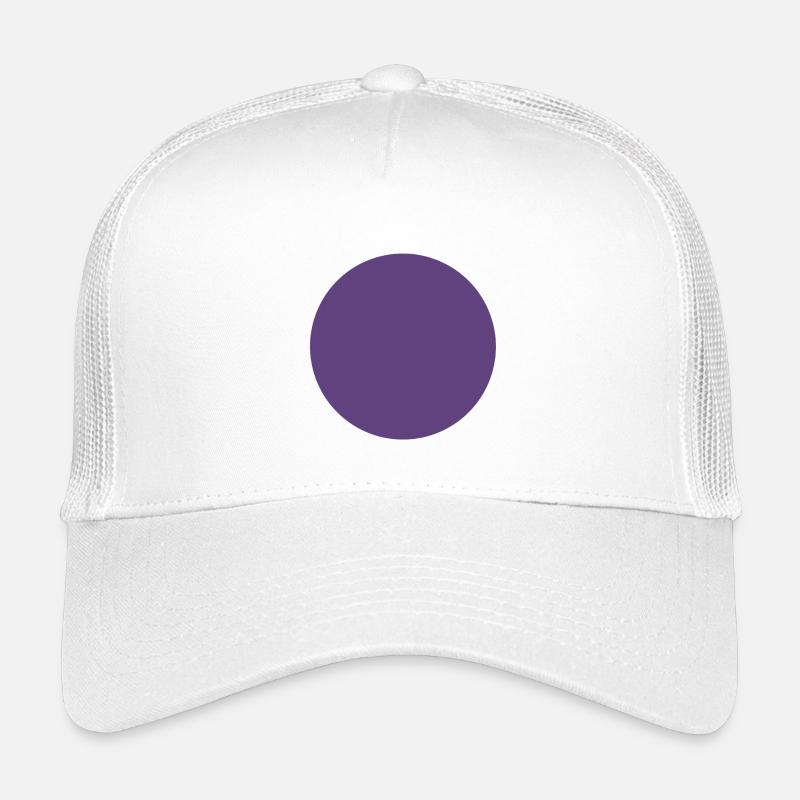 Jeu abstrait de couleur violet foncé Casquette trucker enfant