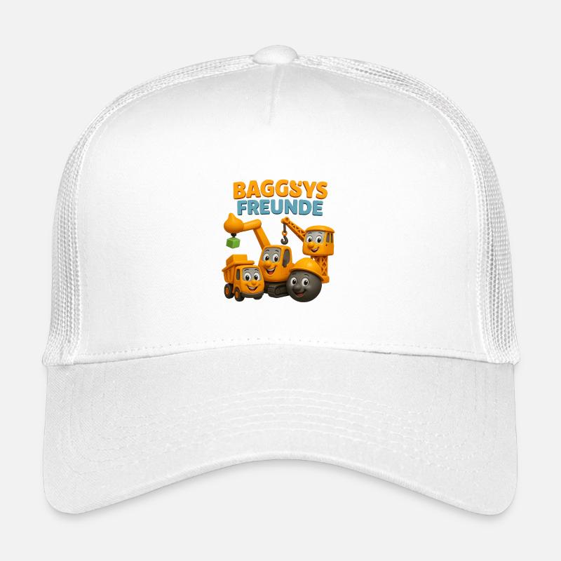 Baggys Baugeräte Kinderdesign Kinder Trucker-Cap