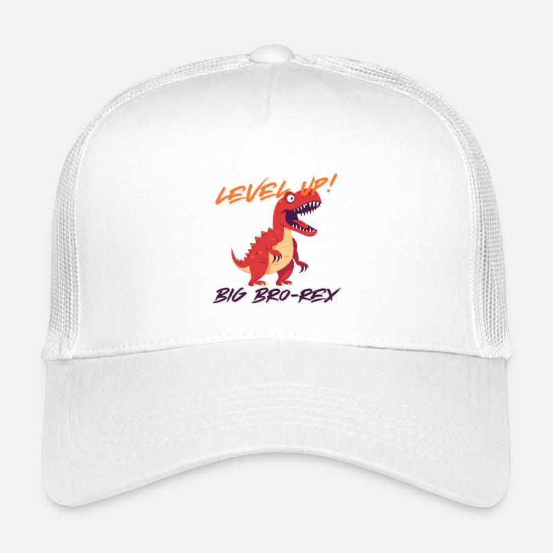 Level Up – Big Bro Rex | Erste mal großer Bruder Kinder Trucker-Cap