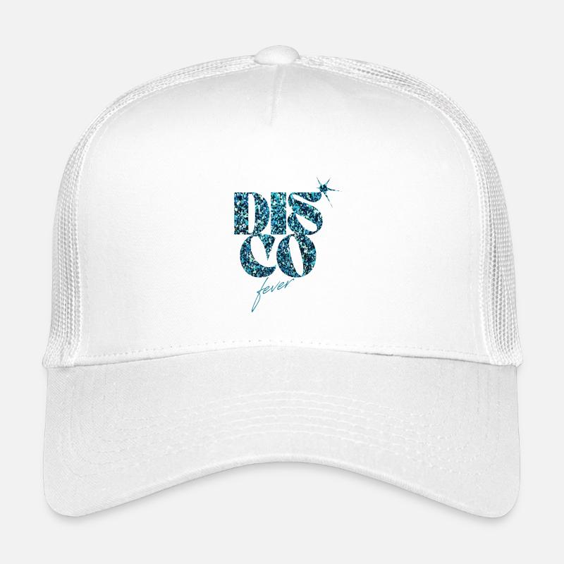 Glitter Disco Fever Blue Design Kids’ Trucker Cap