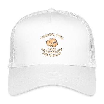 thank you - Kids’ Trucker Cap - white - Front