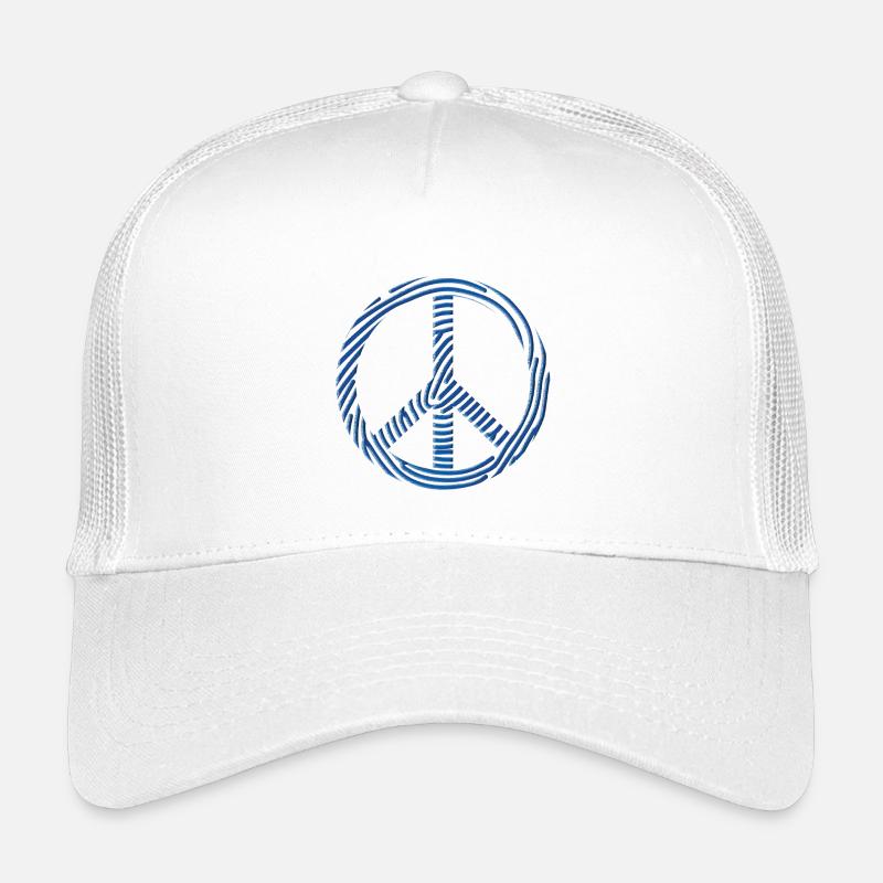 Signe de paix Casquette trucker enfant
