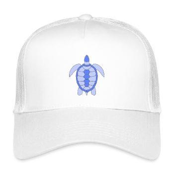 Tortue - Casquette trucker enfant - blanc - Devant