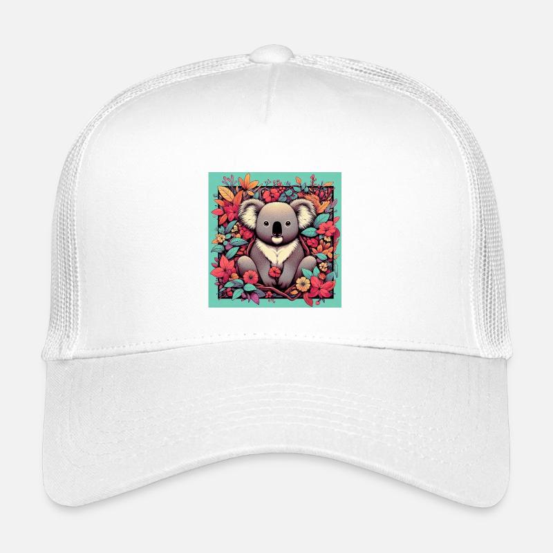 Koala - Kids’ Trucker Cap - white