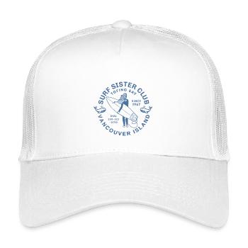 Surf sister club Île Vancouver - Casquette trucker enfant - blanc - Devant