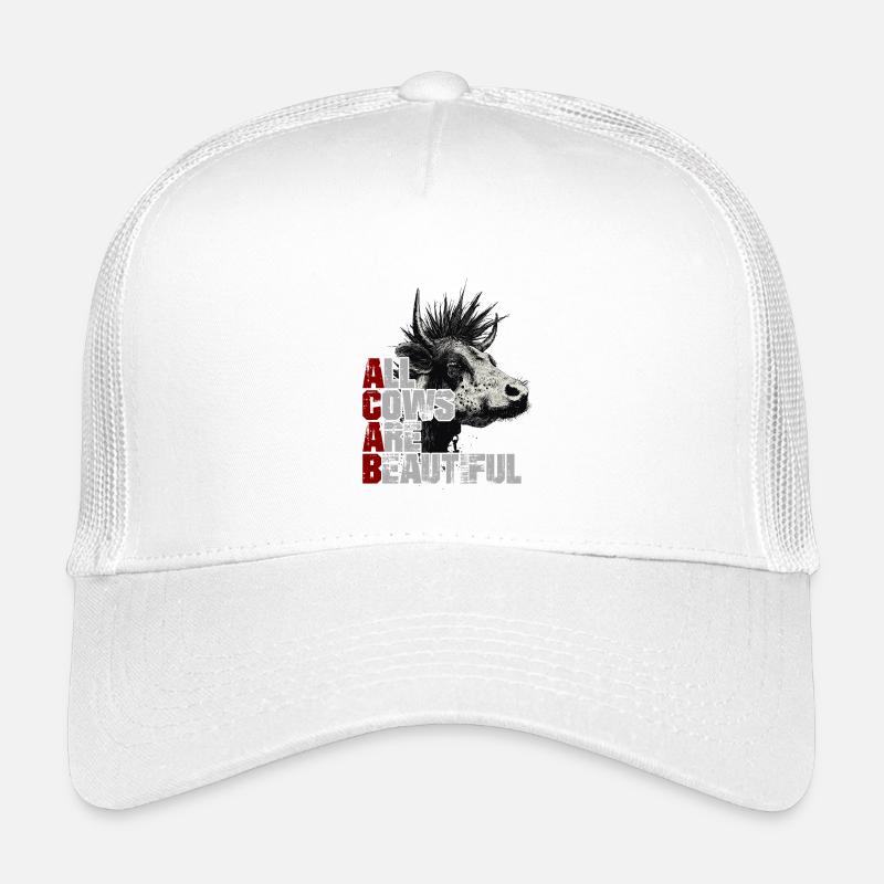 Punkrock Kuh Kinder Trucker-Cap