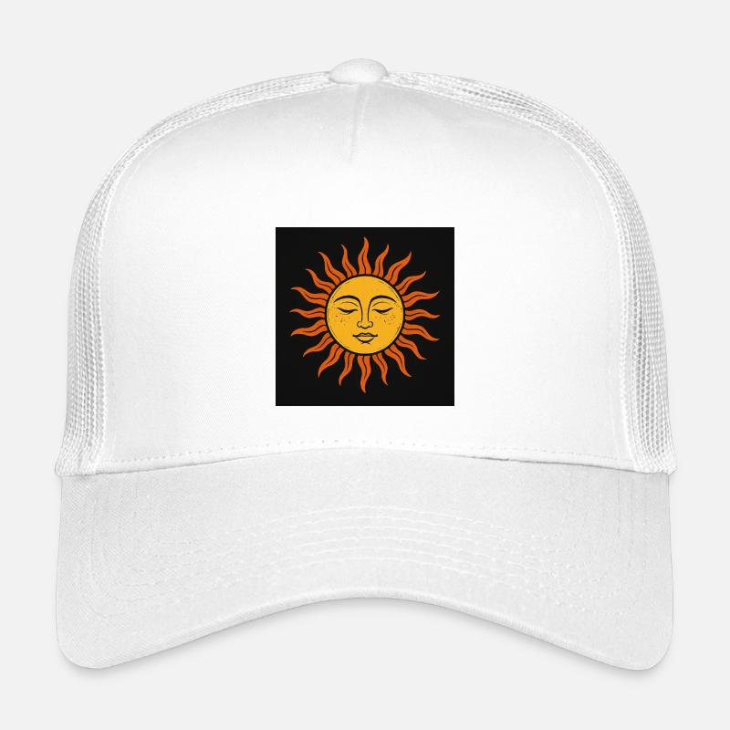 Antlitz der Sonne Kinder Trucker-Cap