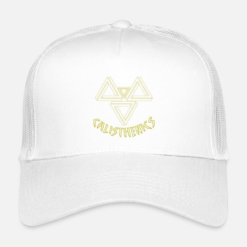 Bodybuilding-Geschenkidee - Kinder Trucker-Cap - Weiß