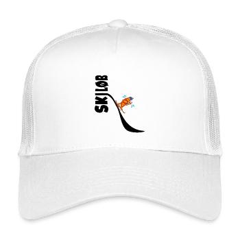 Skispaß Croissants - Kinder Trucker-Cap - Weiß - Vorne