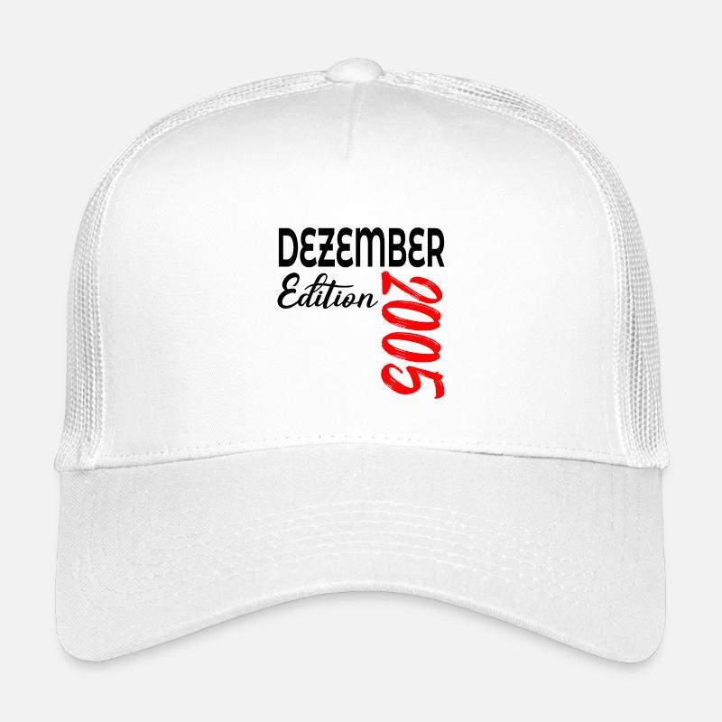 21E ANNIVERSAIRE DÉCEMBRE 2005 Casquette trucker enfant
