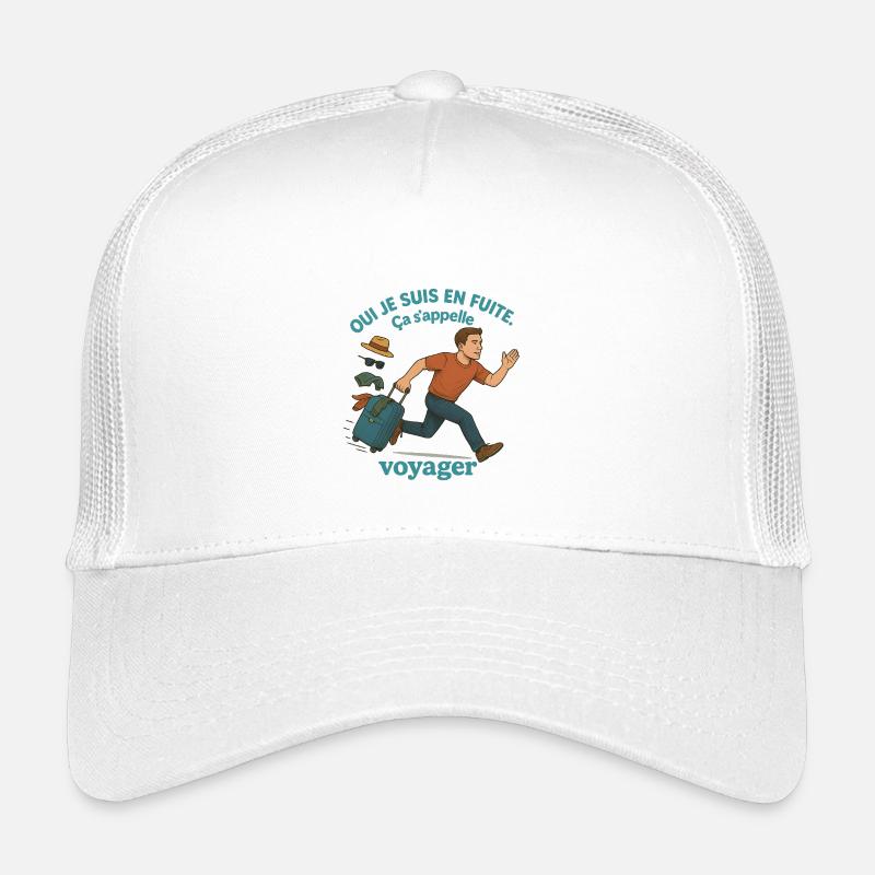 Fuite vers le voyage Casquette trucker enfant