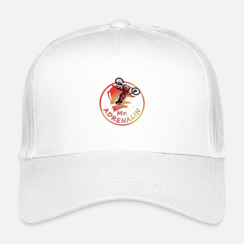 Mr Adrenalin Stunt Motocross Kinder Trucker-Cap