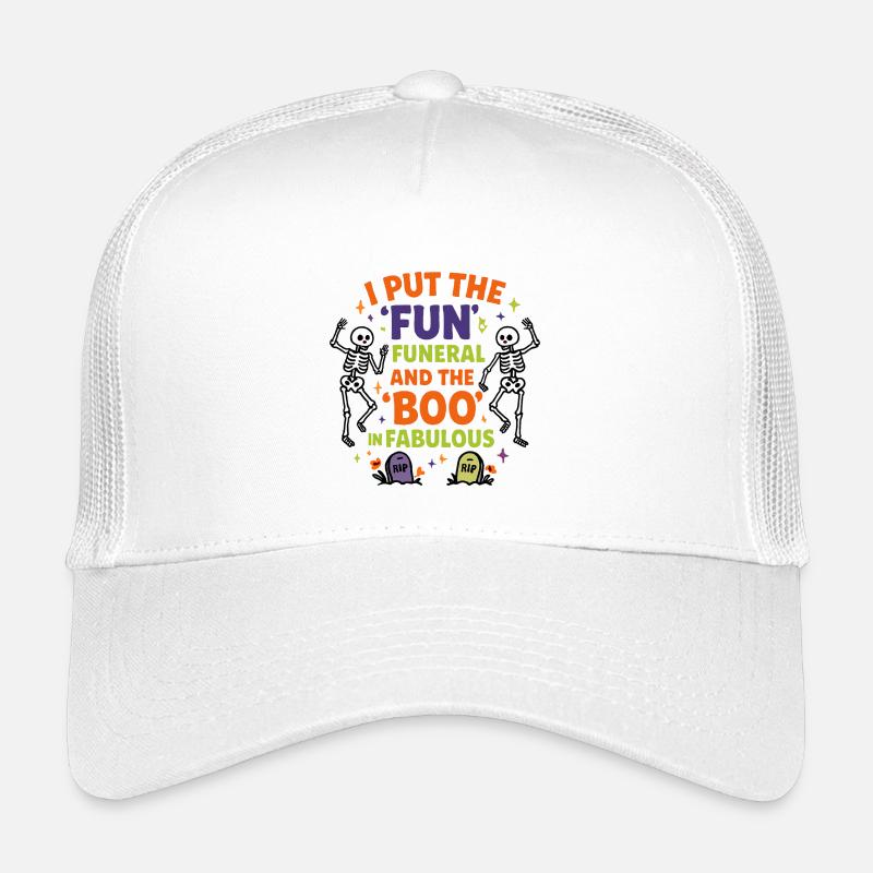 Halloween - Fun Skeletons Kids’ Trucker Cap