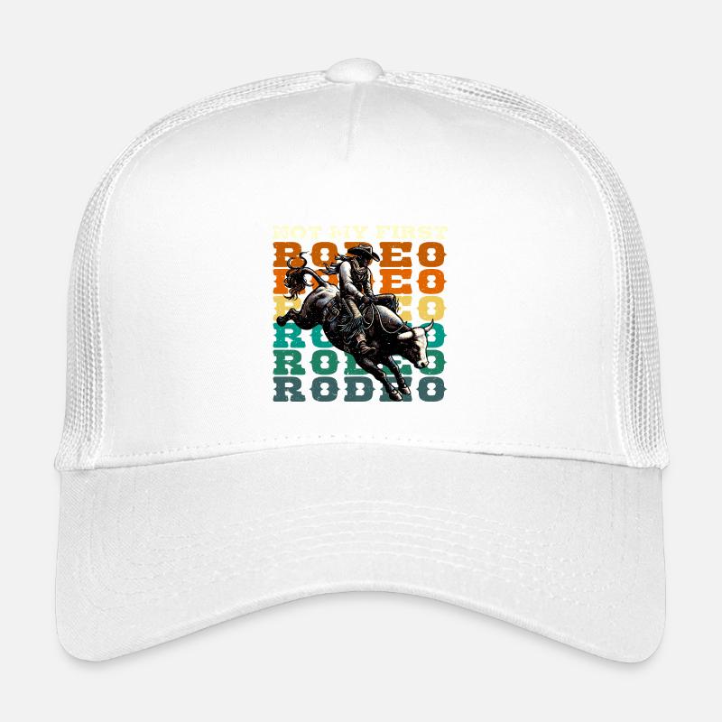 Pas mon premier rodeo vintage cowboy Casquette trucker enfant